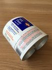 Papier d'aluminium 700m par Web stratifié par petit pain pour l'emballage de tube de pâte