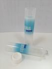 Tube stratifié transparent rond pharmaceutique/pâte dentifrice avec le couvercle à visser