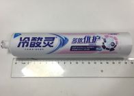 Emballage en plastique de tube de pâte dentifrice de l'effet ABL de toucher doux avec le matériel spécial