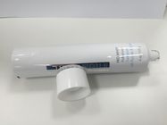 Grand aluminium de couvercle à visser - tube de pâte dentifrice rechargeable stratifié par plastique