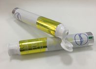 D35 * tubes en aluminium de l'emballage 130g de 149.2mm, tube de pâte dentifrice avec le Web argenté