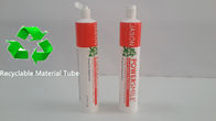 Tube de pâte dentifrice en plastique recyclable de barrière empaquetant 6oz favorable à l'environnement