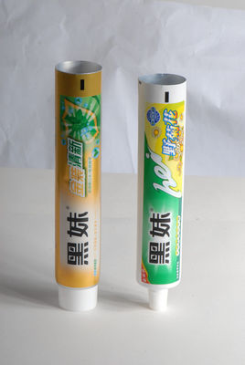 Tubes de dentifrice de 45 mm à 70 mm de longueur, tubes d' emballage pliables en aluminium plastique stratifié