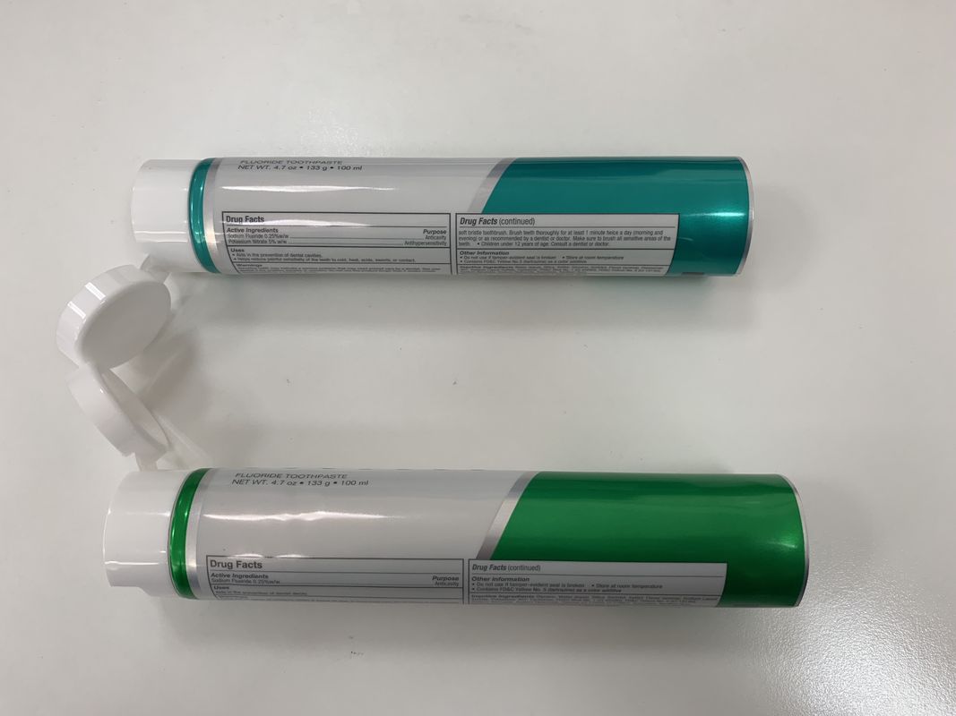 ISO 9001 Offset certifié CMYK 7 couleur imprimé ABL tube stratifié avec Pantone correspondant à l'emballage cosmétique