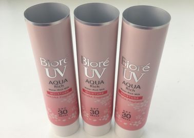 La barrière d'AL de D35*116mm 60g a stratifié le tube cosmétique d'emballage avec les épaules colorées