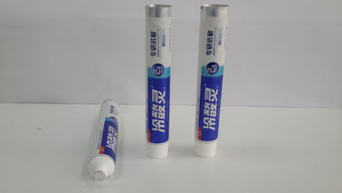 Tube de D30mm Matt Touch Surface Soft Plastic pour le gel de dent de pâte dentifrice empaquetant la vis brillante sur le chapeau de Fez