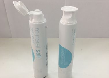 Diamètre tube flexible de pâte dentifrice d'AL de 35 * de 144.5mm avec le Silkscreen/l'impression d'estampillage