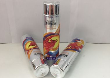 Conteneurs de pâte dentifrice stratifiés par AL comprimable de revêtement avec le chapeau rond métallique
