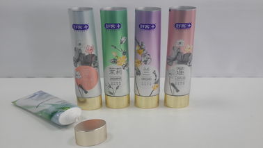 Impression de estampillage d'or elliptique à plat ovale de Flexo de compensation de tube de pâte dentifrice de D35 90g