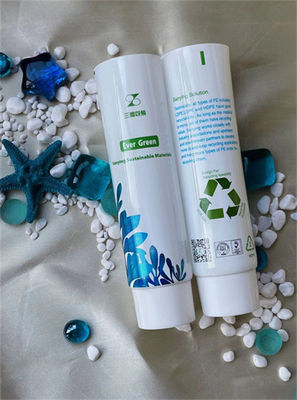 Tube de dentifrice laminé barrière en aluminium de 4,7 oz (113 g) avec bouchon à rabat et sceau supérieur